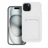 Case CARD for IPHONE 15 Plus white