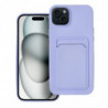 Case CARD for IPHONE 15 Plus violet