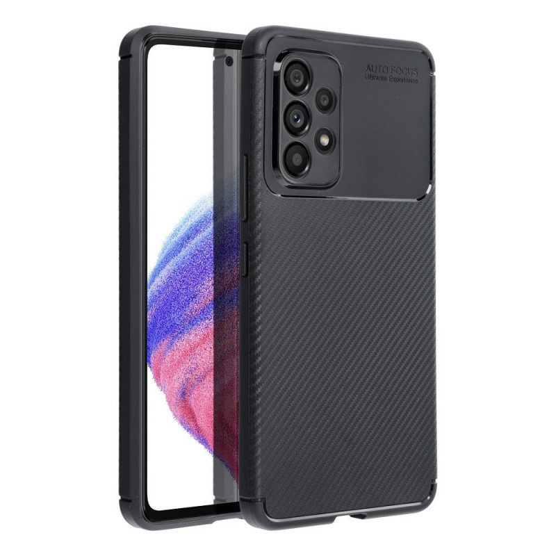 Case CARBON PREMIUM for SAMSUNG A13 4G black