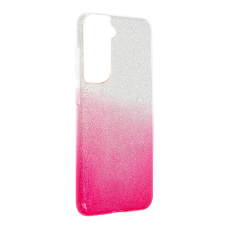 SHINING Case for SAMSUNG Galaxy S21 FE clear/pink