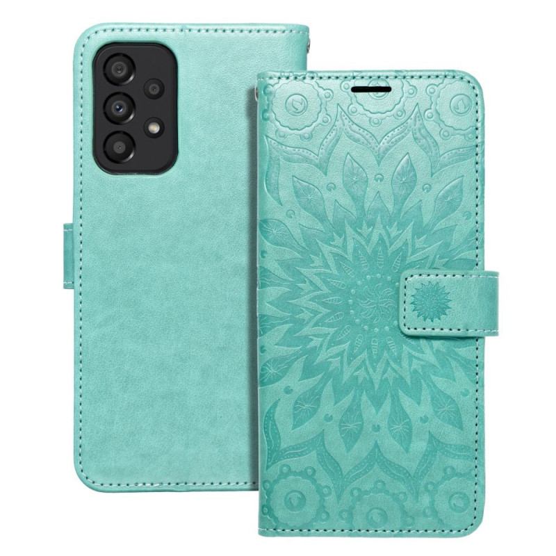 MEZZO Book case for SAMSUNG A33 5G mandala green