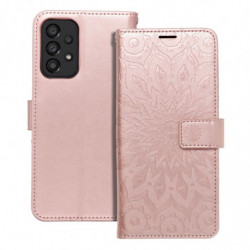 MEZZO Book case for SAMSUNG A33 5G mandala rose gold