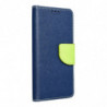 Fancy Book case for SAMSUNG A03 navy / lime