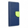 Fancy Book case for SAMSUNG A13 4G navy / lime