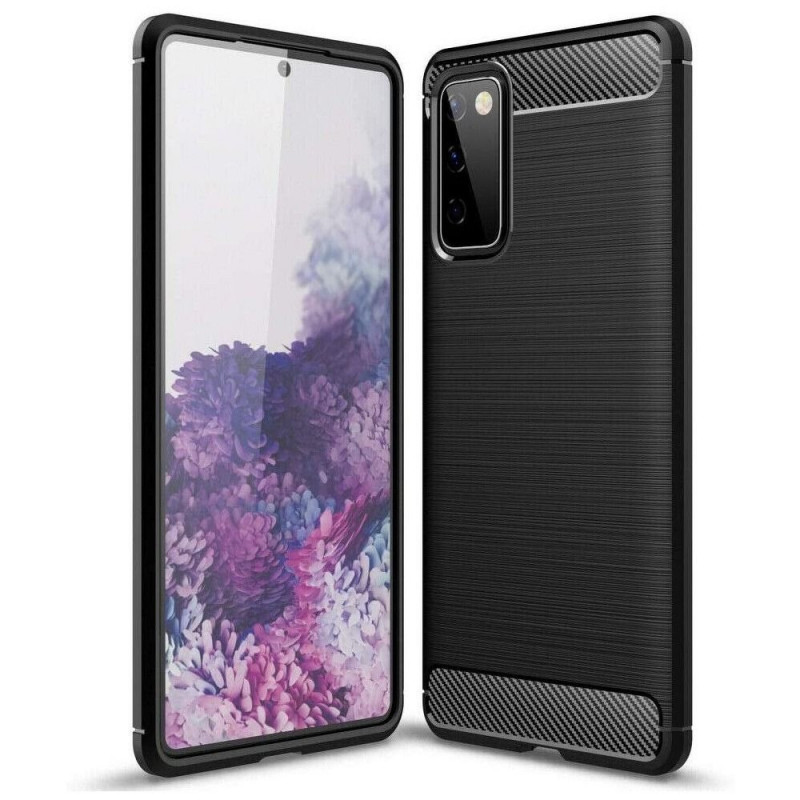 Case CARBON for SAMSUNG S20 FE / S20 FE 5G black