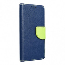 Fancy Book case for SAMSUNG A72 LTE ( 4G ) navy/lime