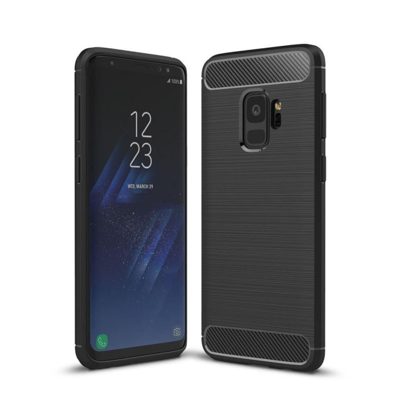 Case CARBON for SAMSUNG S9 Plus black