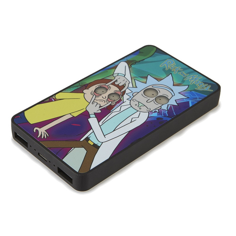 Rick & Morty power bank 4000 mAh Light-Up Eyes