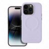 Roar Leather Mag Case - for iPhone 14 Pro purple