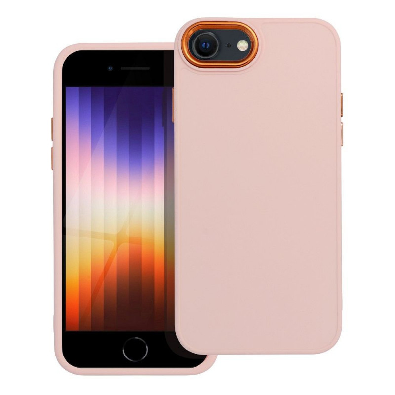 FRAME Case for IPHONE SE 2022 powder pink