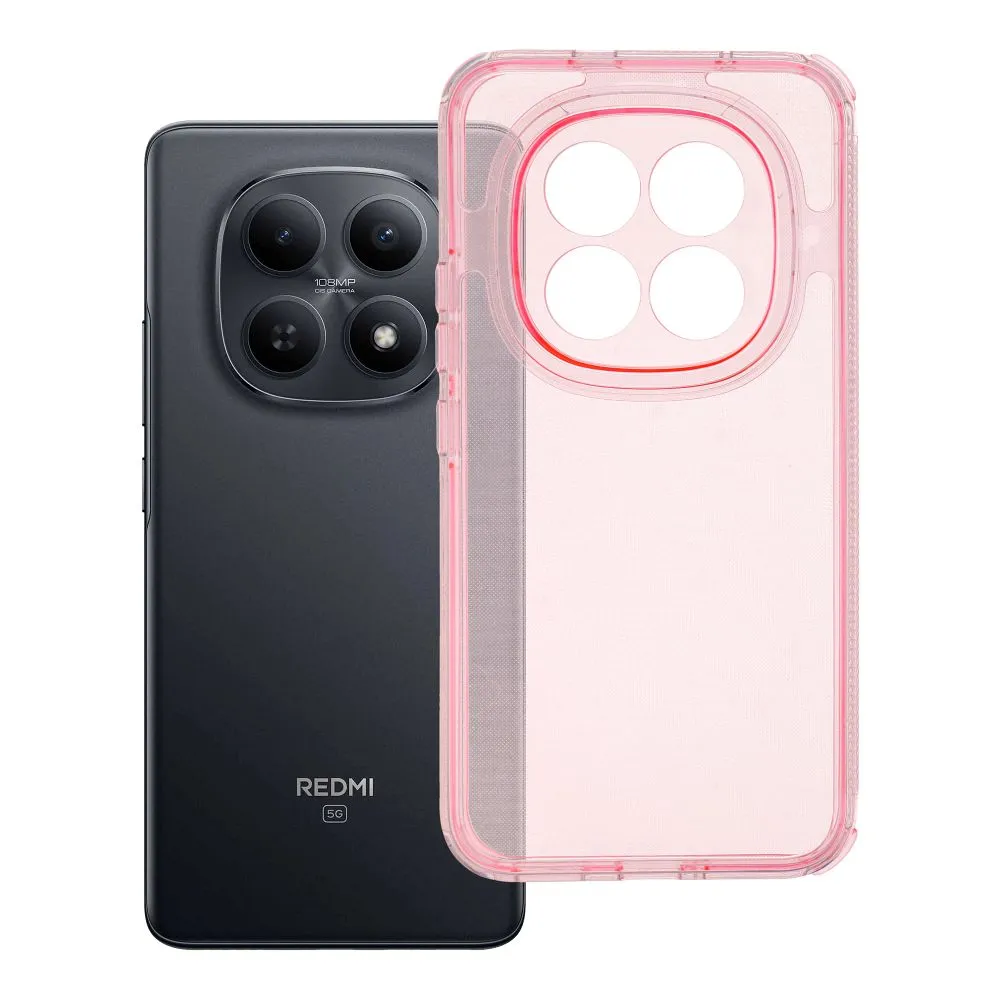 Case for Xiaomi Redmi Note 15 PRO PLUS 5G Matrix Clear powder pink