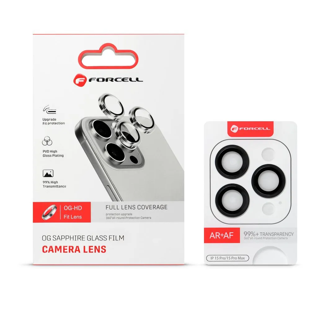 Camera glass to Samsung Z Fold 8 Ultra Forcell Premium black