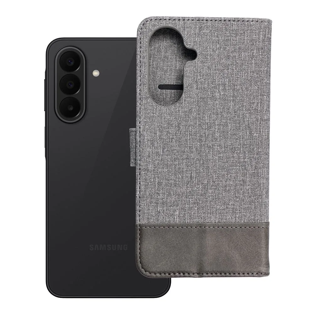Flip case for Samsung A27 Gomma Book gray