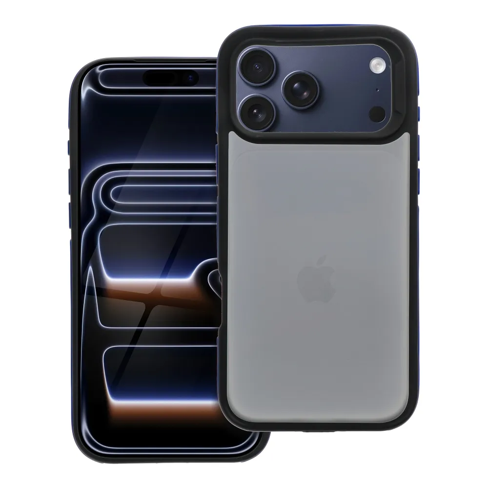 Case for iPhone 17 Pro Max / 18 Pro Max (low camera edge) Neo blue