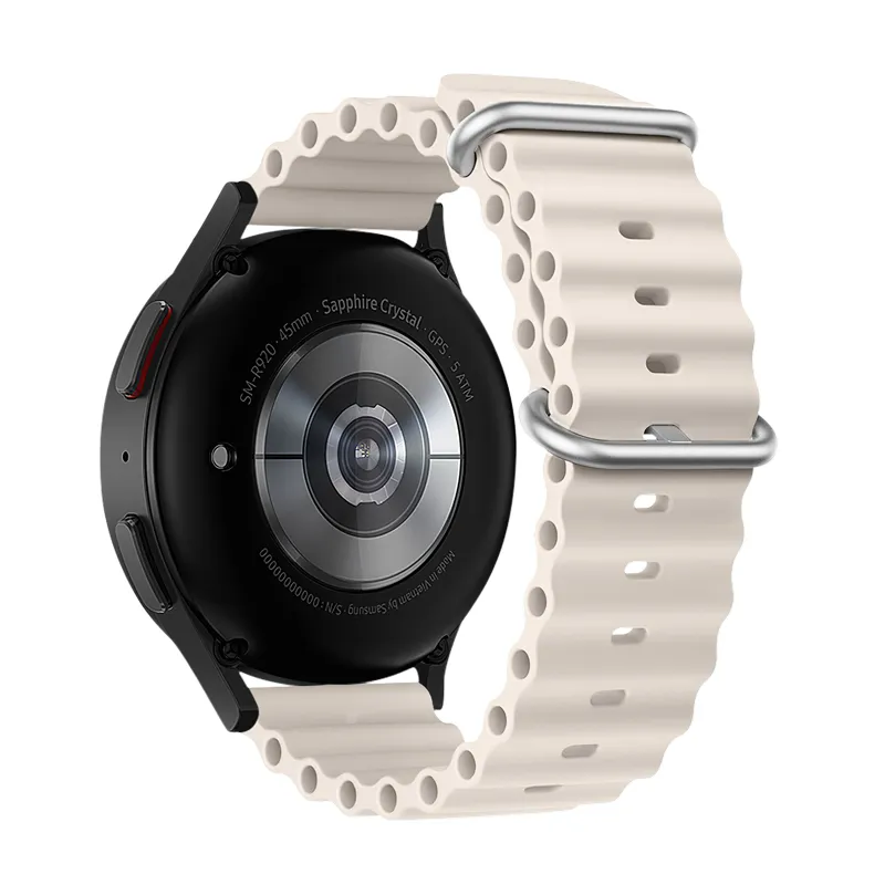 Strap to Samsung Galaxy Watch Forcell Forcell F-Design FS01 silicone holes 20 mm stellar