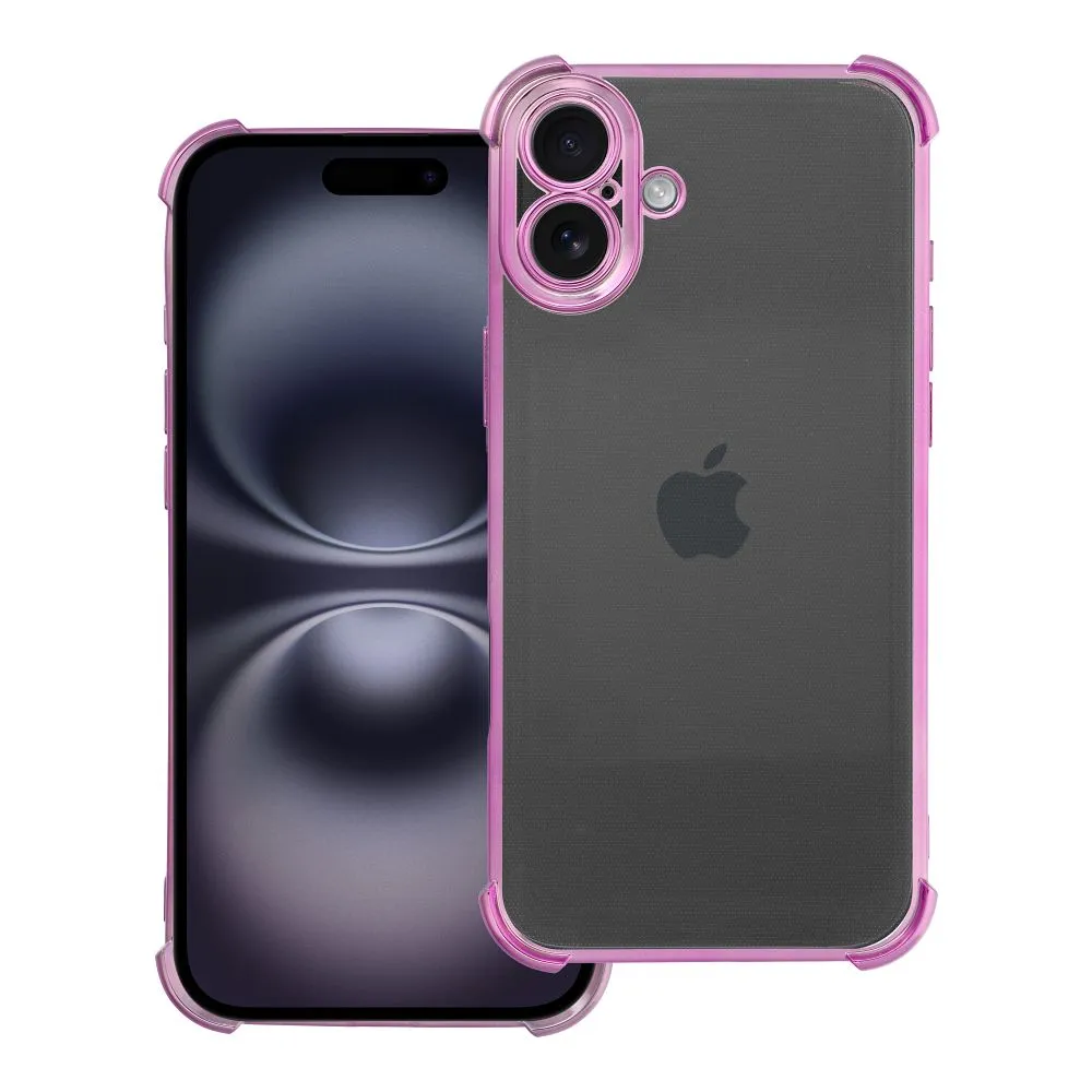 Case for iPhone 16 PLUS Antishock Electro purple