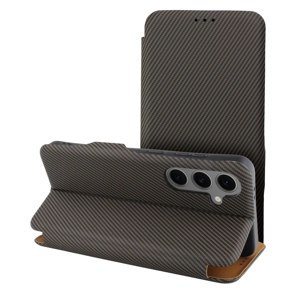 Flip case for Xiaomi Redmi NOTE 14 5G Folio Side Magnet brown