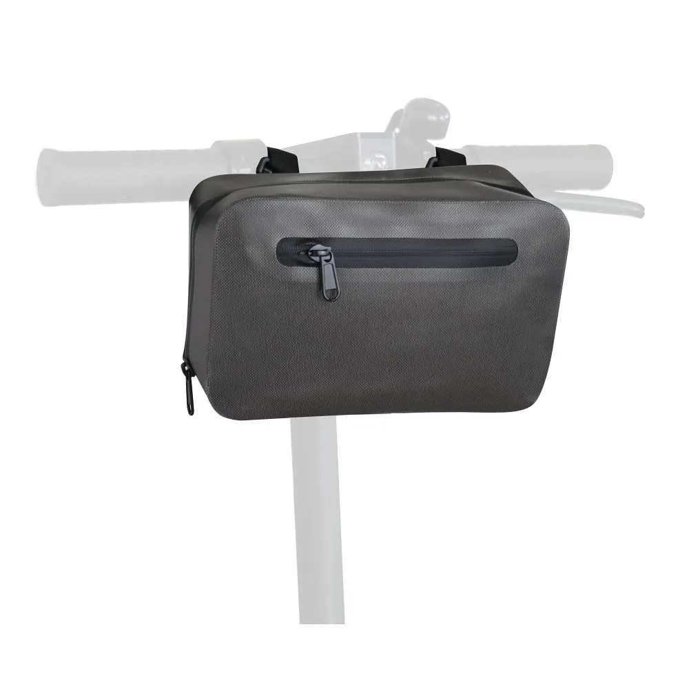 Handlebar bag for bike / scooter waterproof with zipper FSBFB-674 blue
