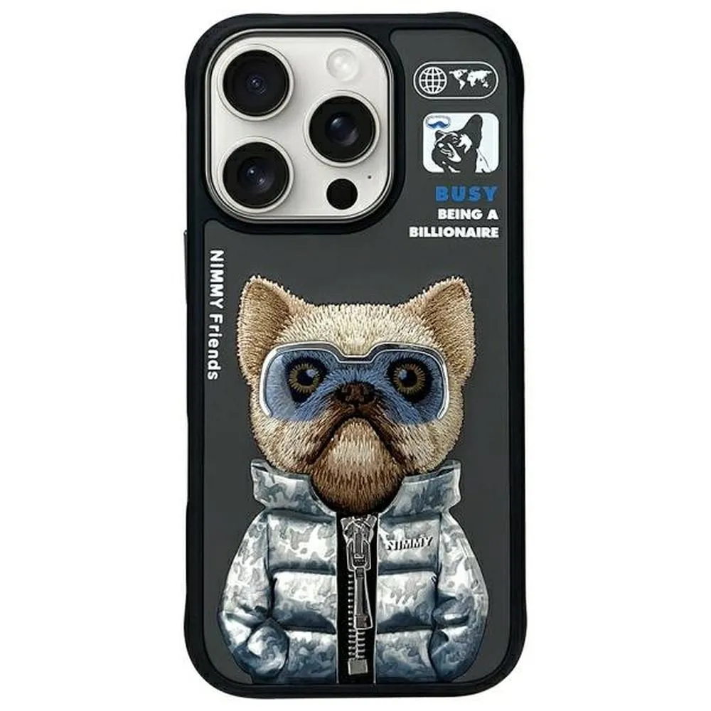 NIMMY case COOL&CUTE 2.0 Dog for IPHONE 16 Pro black