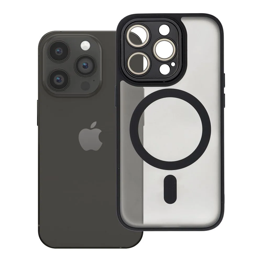 Case for iPhone 14 PRO Variete Mag Cover compatible with MagSafe black