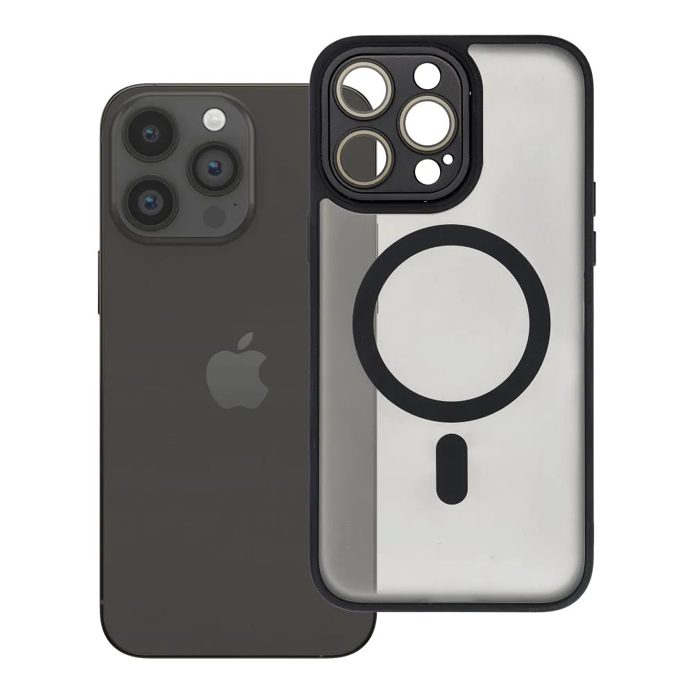 Case for iPhone 14 PRO MAX Variete Mag Cover compatible with MagSafe black