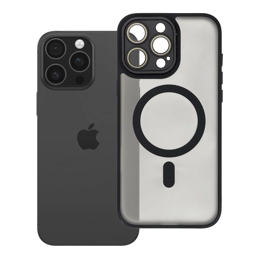 Case for iPhone 16 PRO MAX Variete Mag Cover compatible with MagSafe black
