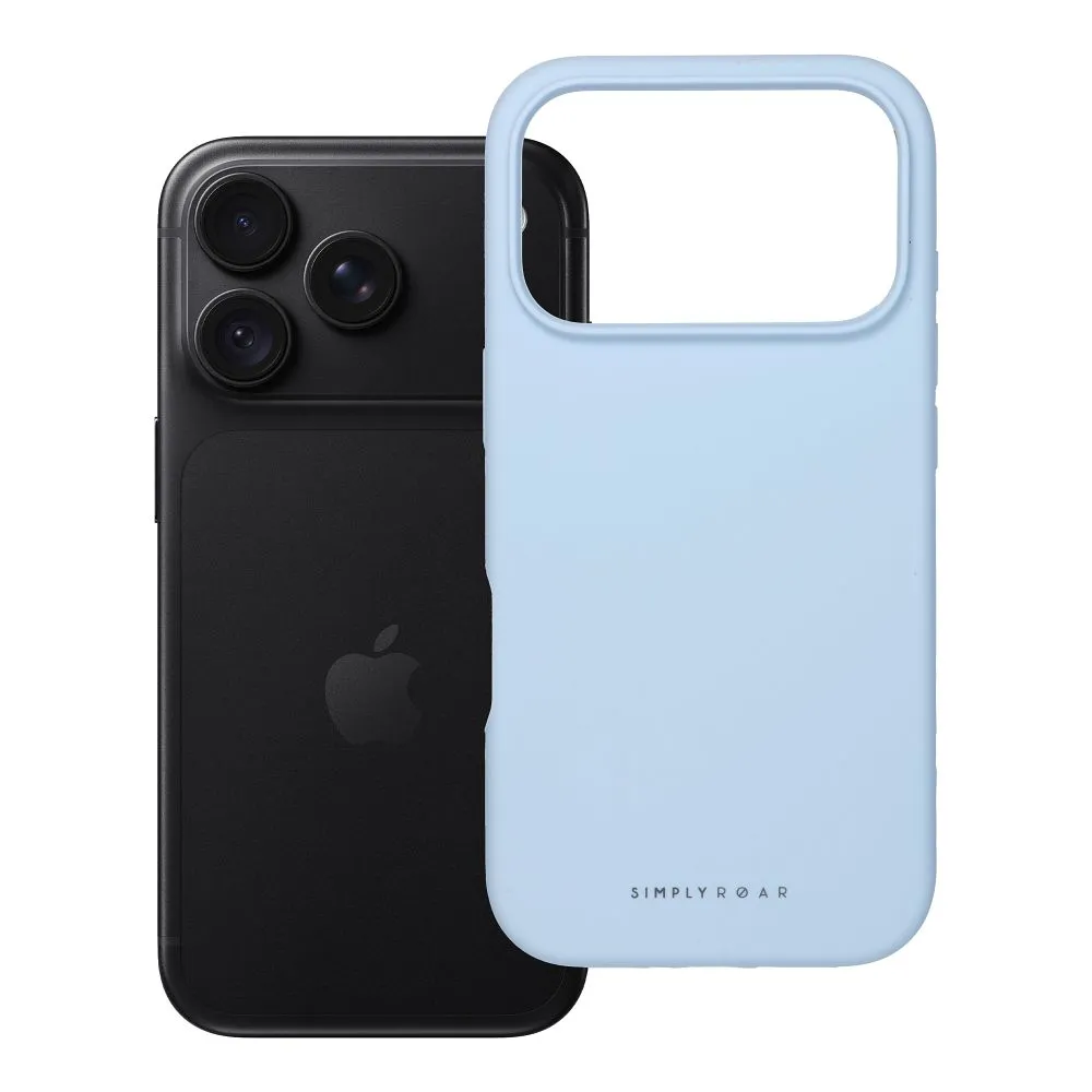 ROAR case CLOUD SKIN for IPHONE 18 Pro / 17 Pro Light Blue