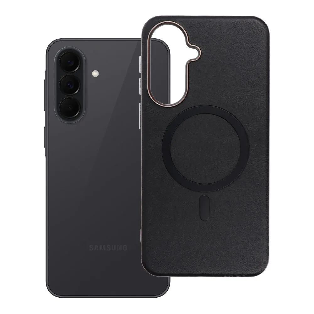 Case for Samsung A37 Gentleman Mag Cover compatible with MagSafe black