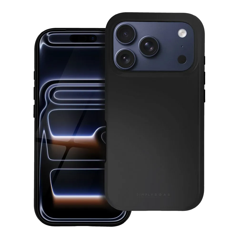 ROAR case RAINBOW BUMPER compatible with MagSafe for IPHONE 15 Pro black