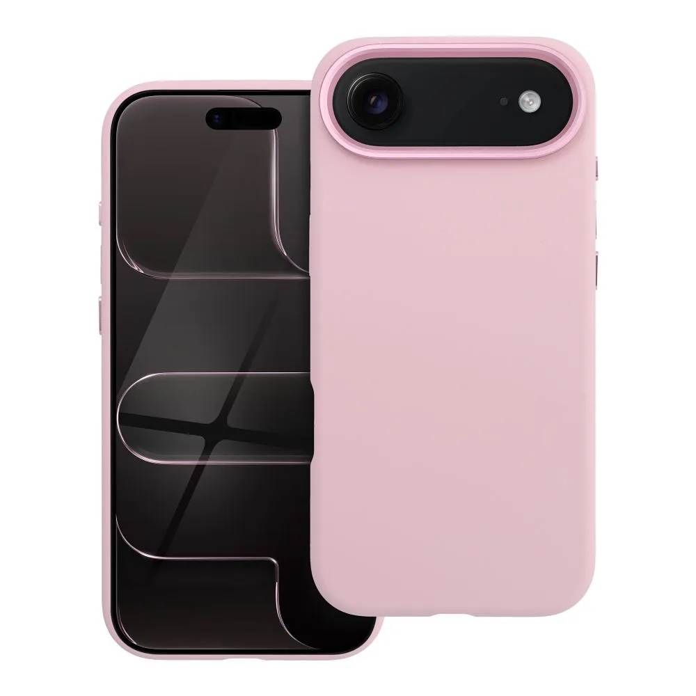 Case for iPhone 17 AIR Forcell F-Protect Frame Premium compatible with Magsafe pink