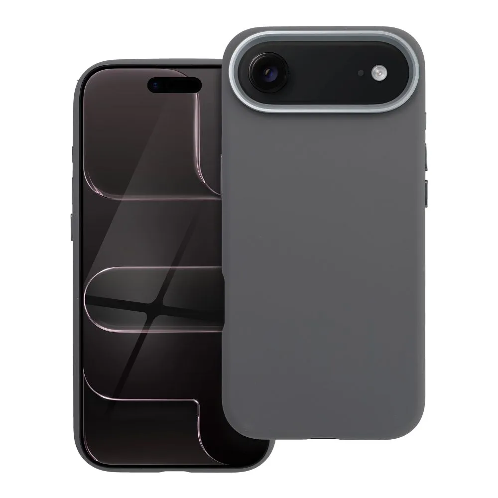 Case for iPhone 17 AIR Forcell F-Protect Frame Premium compatible with Magsafe gray