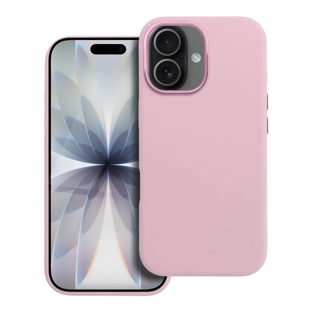 Case for iPhone 17 Forcell F-Protect Frame Premium compatible with Magsafe pink