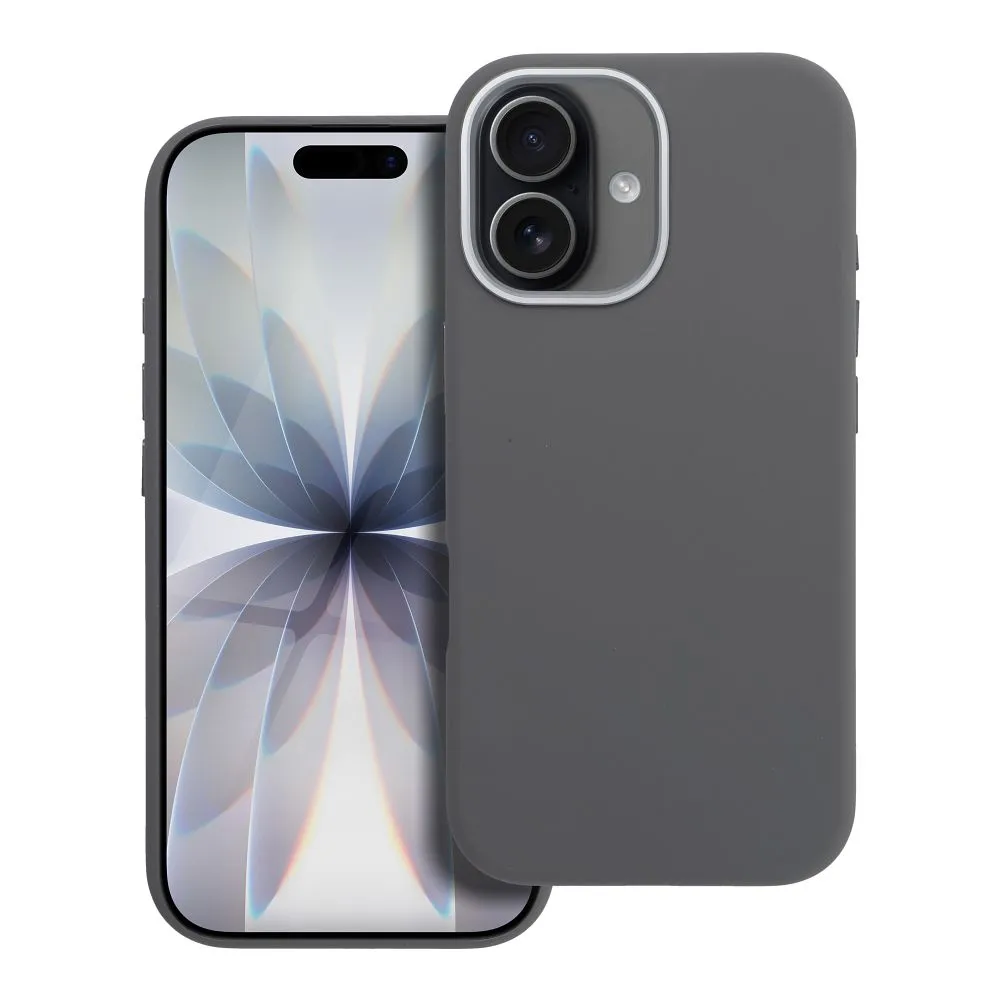 Case for iPhone 17 Forcell F-Protect Frame Premium compatible with Magsafe gray