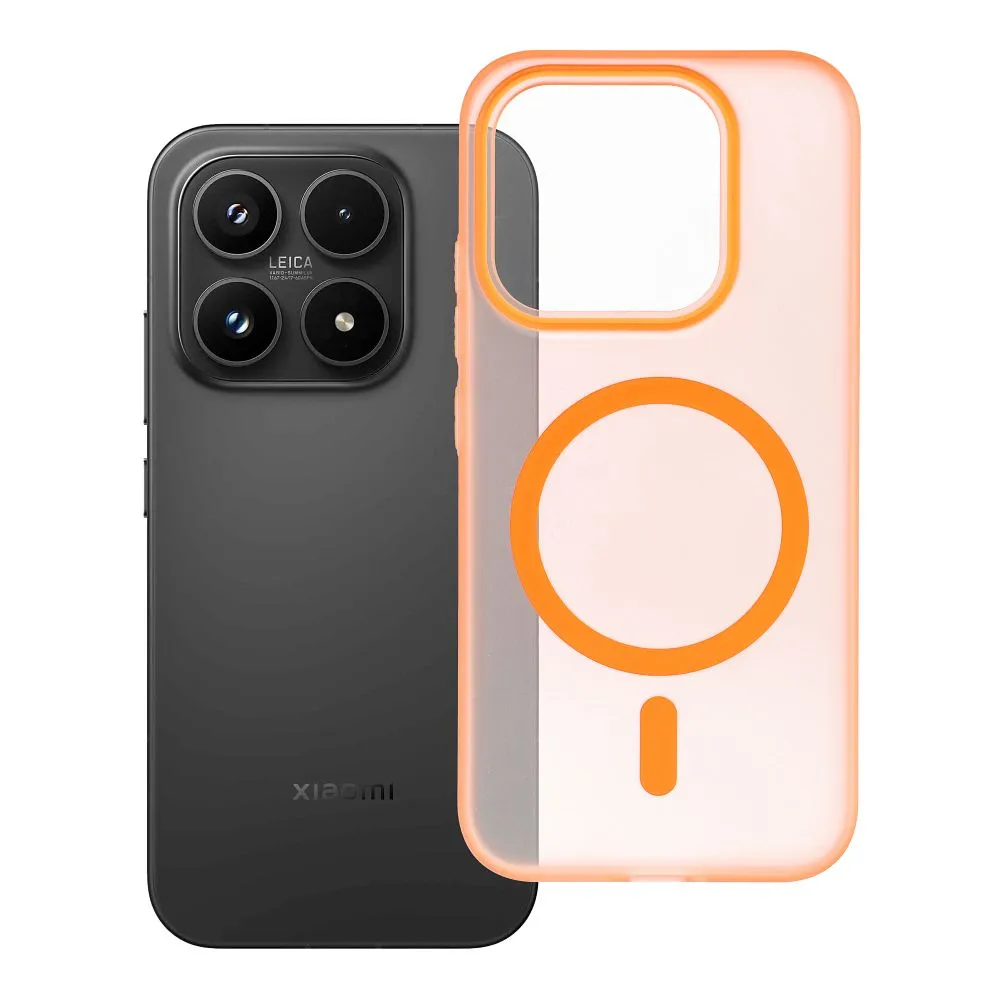 Case for Xiaomi 17 Go Orange compatible with MagSafe cosmic orange