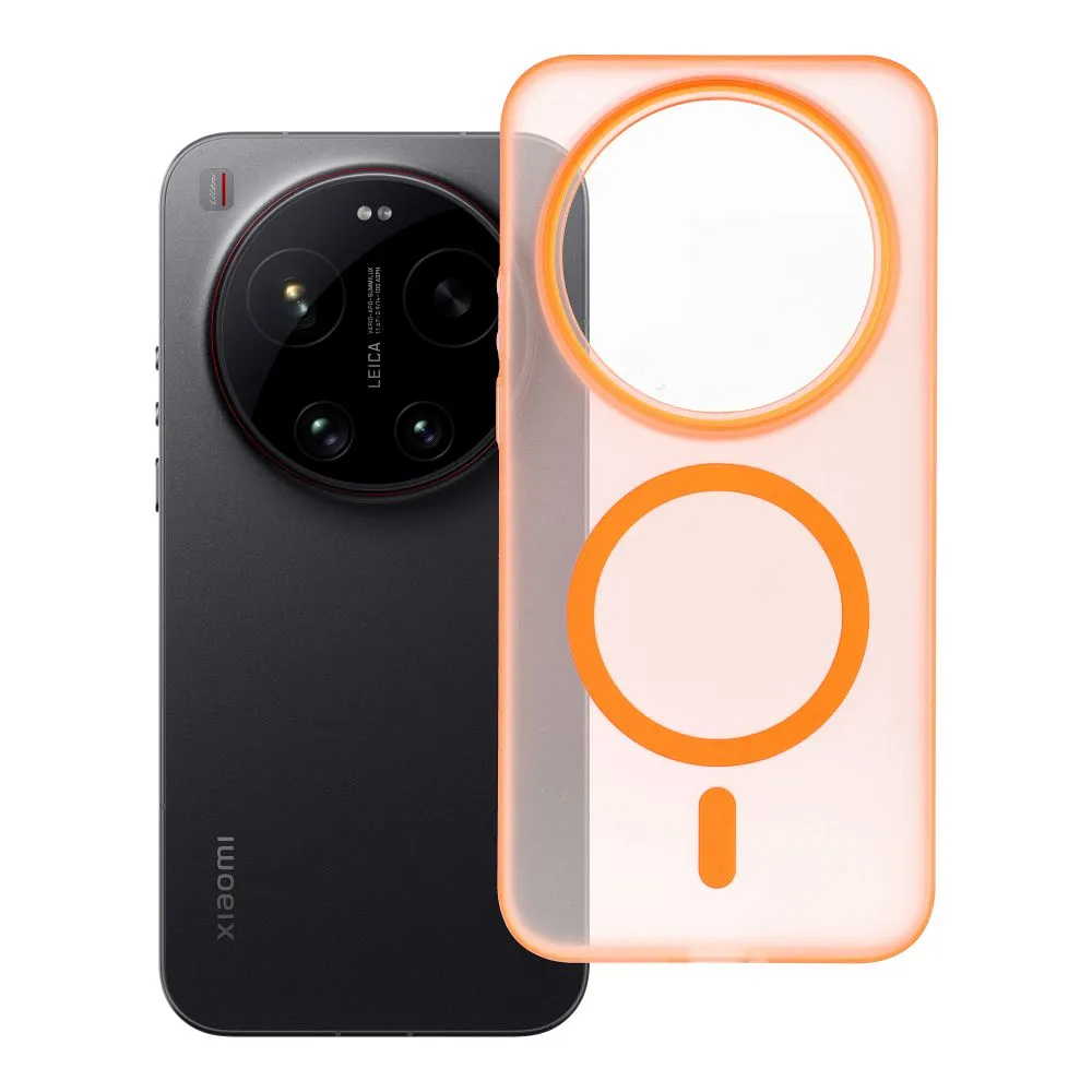 Case for Xiaomi 17 ULTRA Go Orange compatible with MagSafe cosmic orange