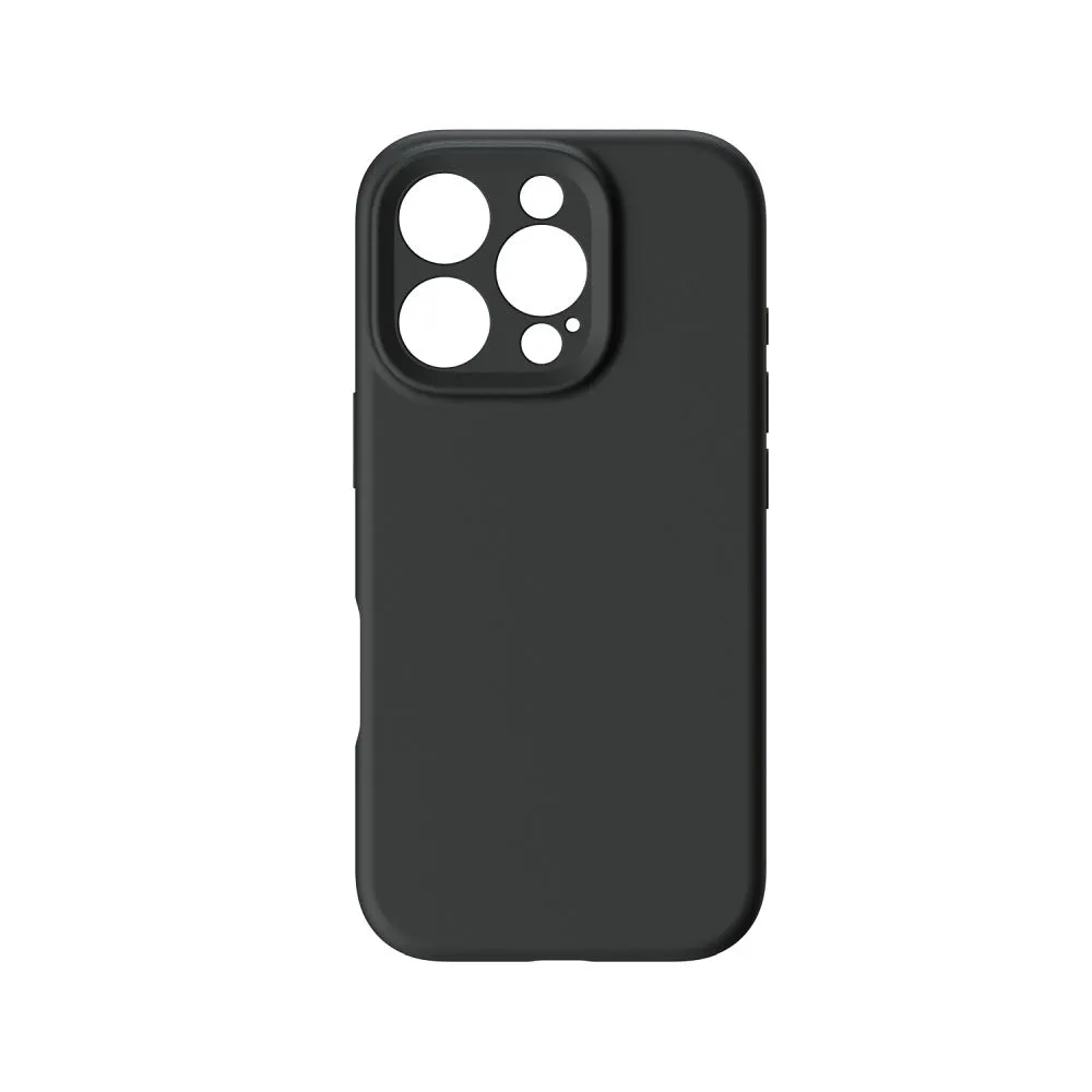 Case for iPhone 16 PRO Forcell F-Protect Rubber Premium compatible with MagSafe black