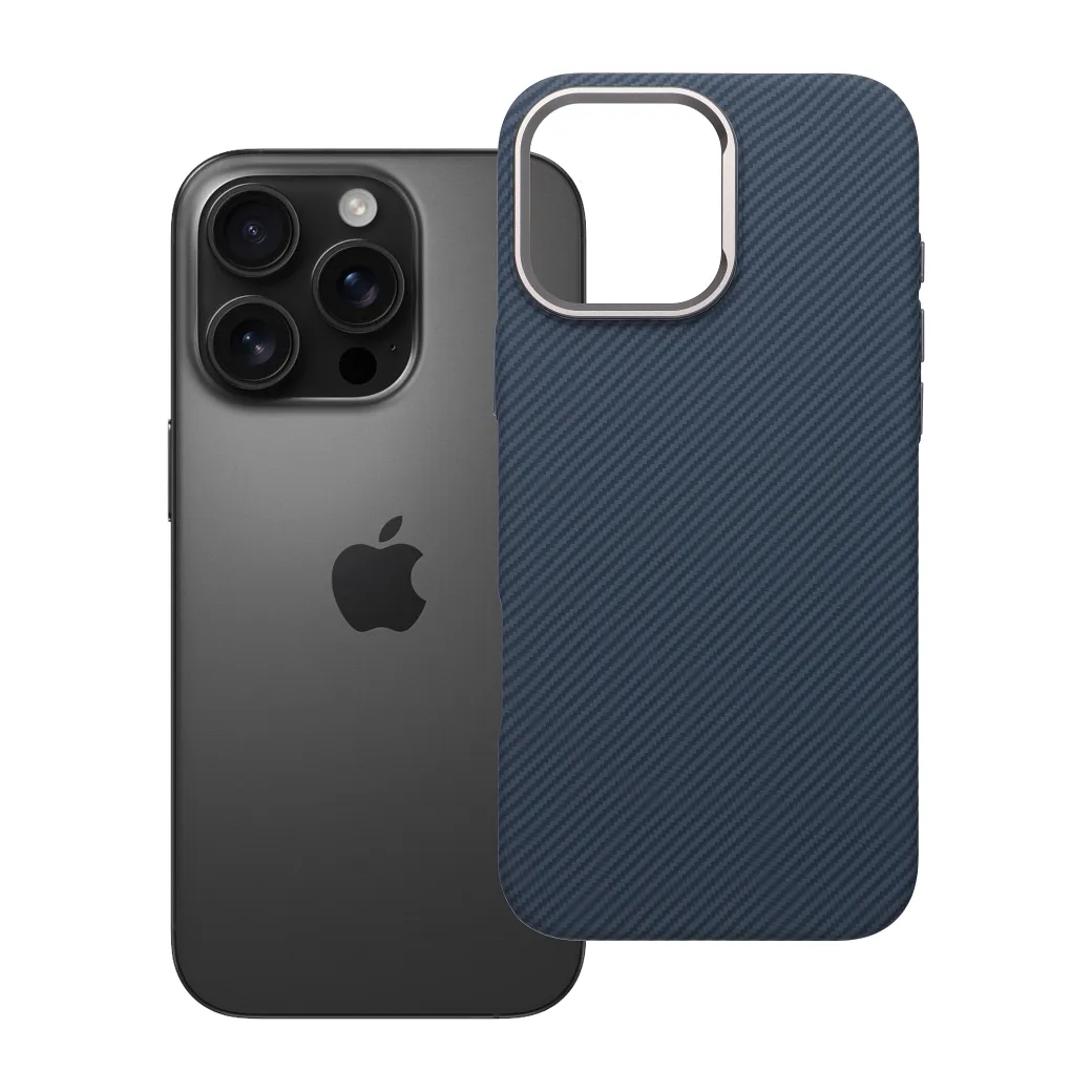 Case for iPhone 16 PRO MAX K-Look compatible with MagSafe blue