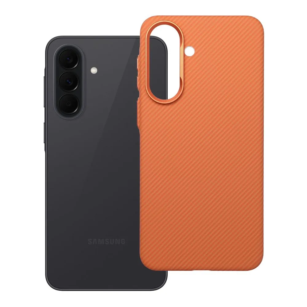 Case for Samsung A37 K-Look compatible with MagSafe cosmic orange