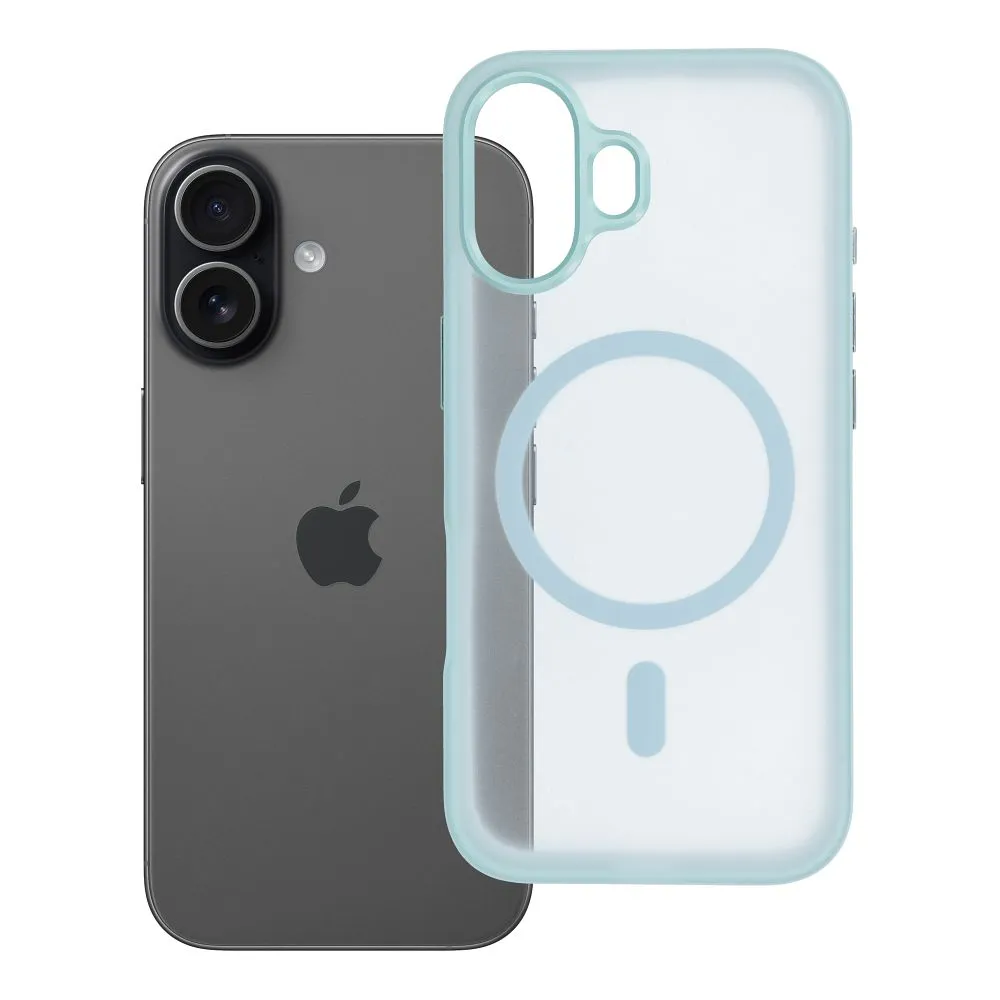 Case for iPhone 17 Flexline Mag Cover compatible with MagSafe green