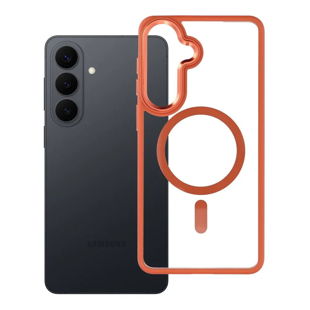 ROAR case MAG BUMPER compatible with MagSafe for SAMSUNG S26 Plus orange