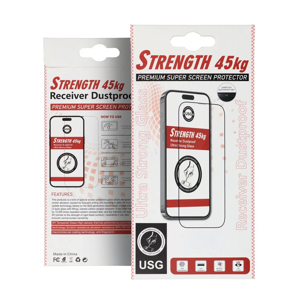 Tempered Glass ULTRA STRONG 45kg for XIAOMI 15T 5G