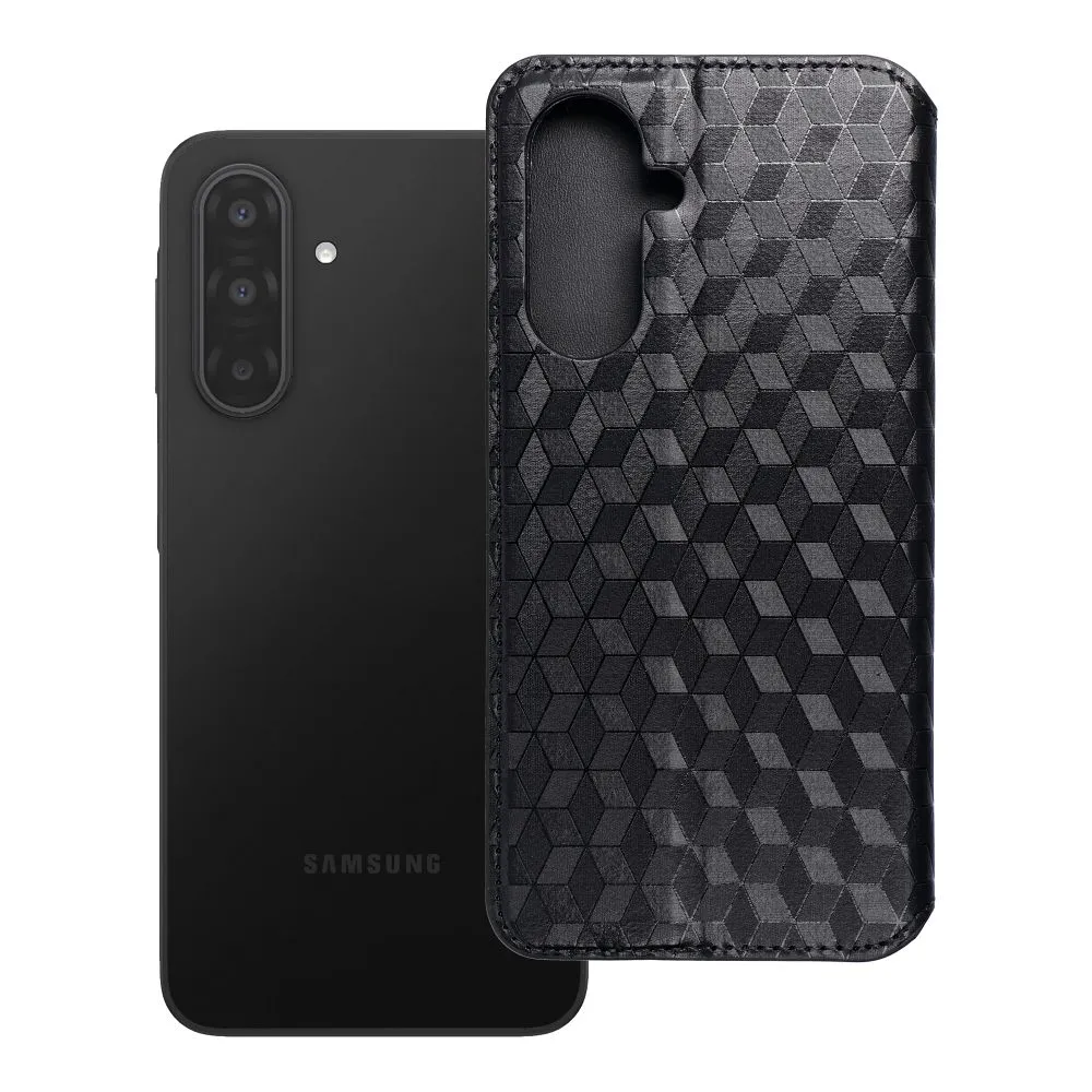 Flip case for Samsung A17 / A18 Cubic Book black