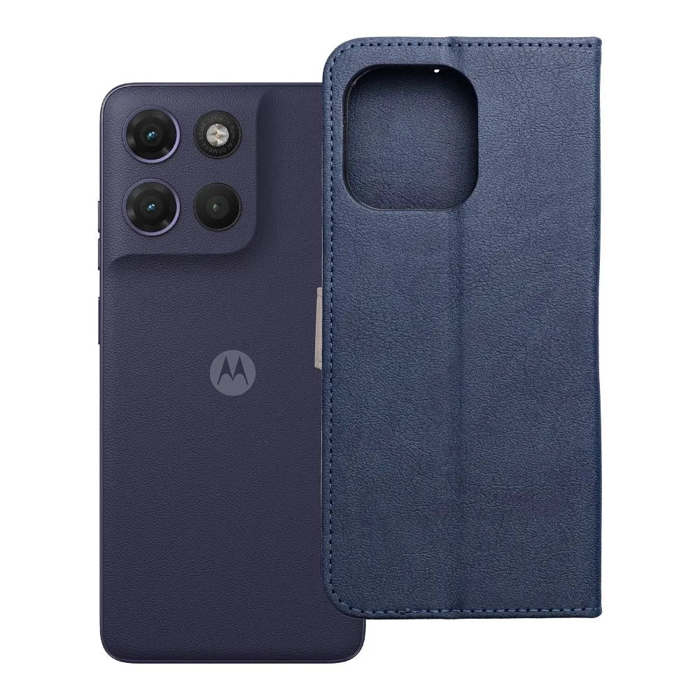 Flip case for Motorola G17 POWER Split Book navy and cream