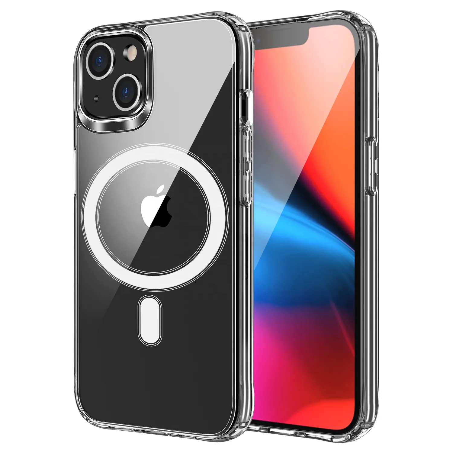 Case for iPhone 11 Clear Mag Cover (MID) compatible with MagSafe transparent