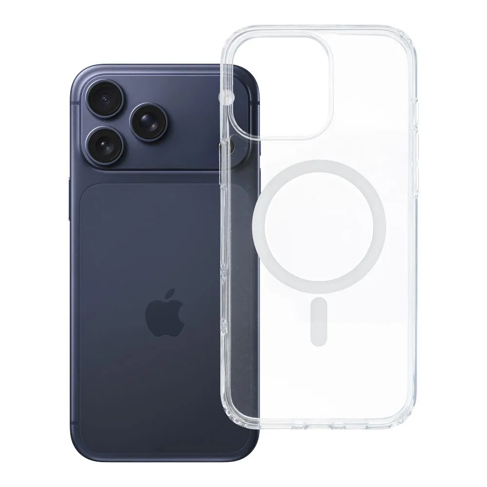 Case for iPhone 16 PRO MAX Clear Mag Cover Elite (STR / NON-YELLOWING / CAMERA CONTROL BUTTON) compatible with MagSafe transparent