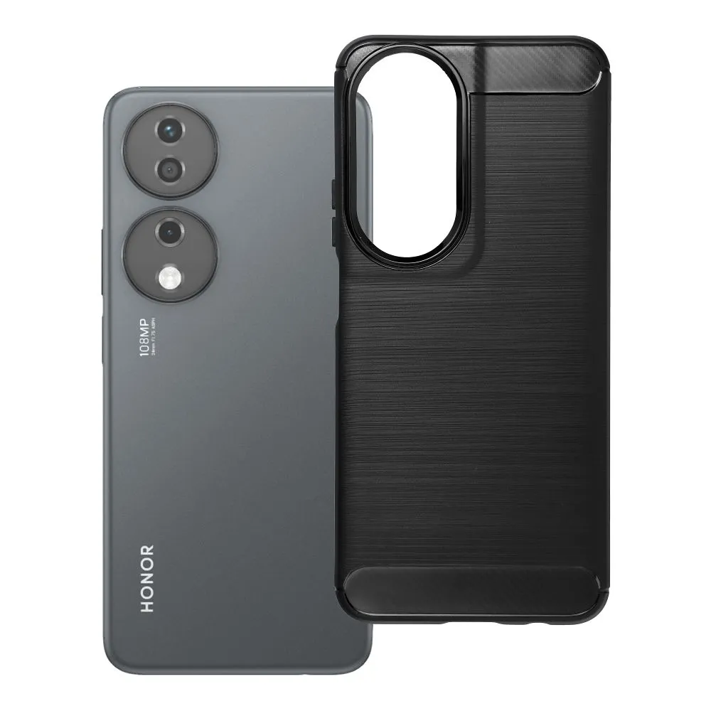 Case for HONOR X7b Carbon 2.0 black