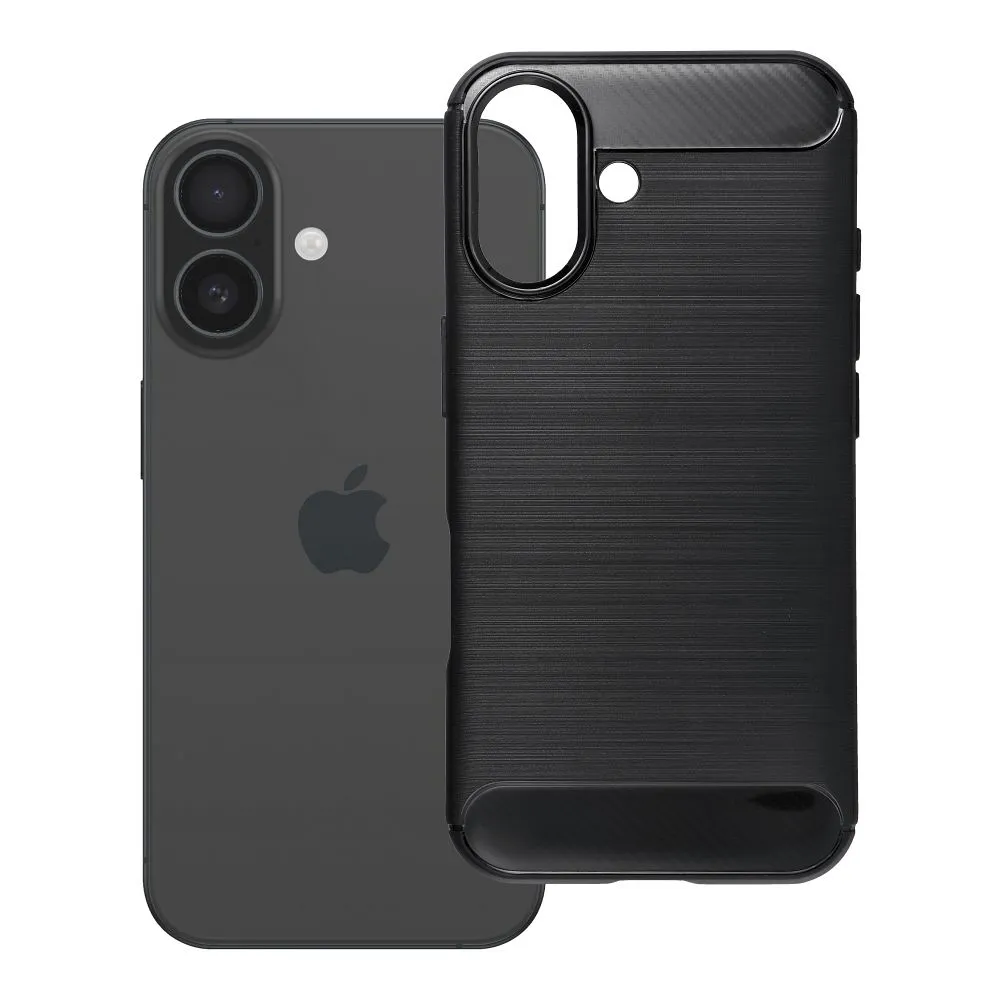 Case for iPhone 16 Carbon 2.0 black