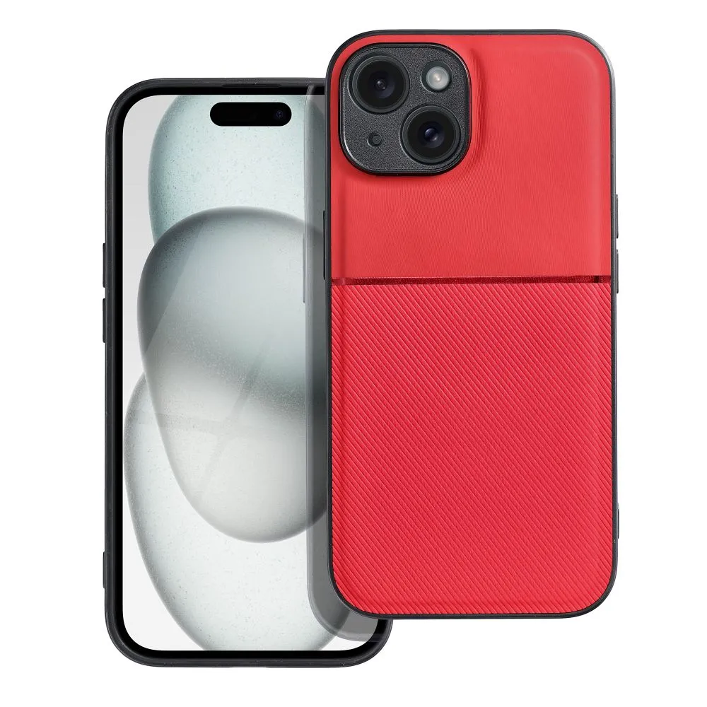 Case for iPhone 15 Noble red