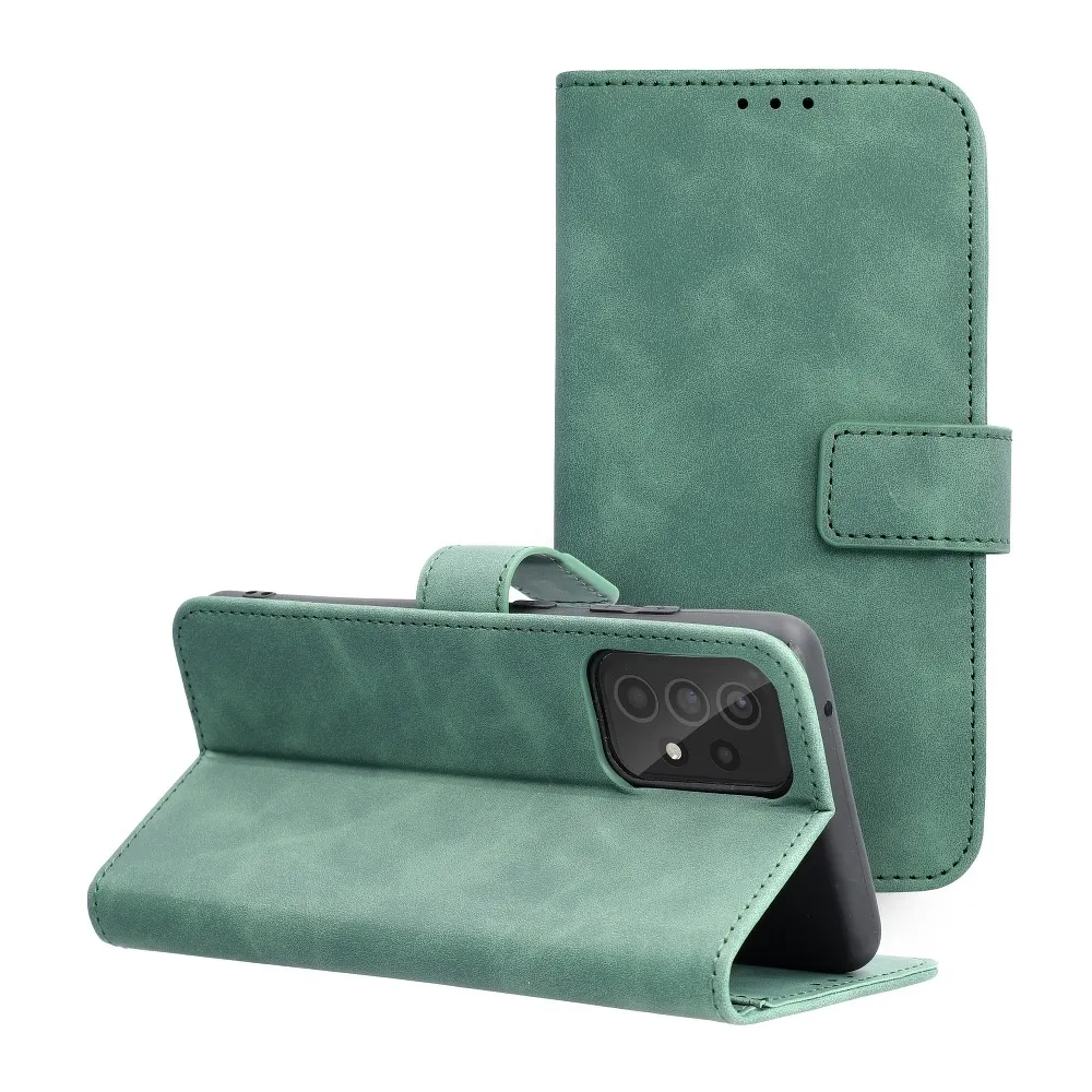 Flip case for Samsung A52 5G / A52 LTE ( 4G ) / A52s 5G Tender Book green