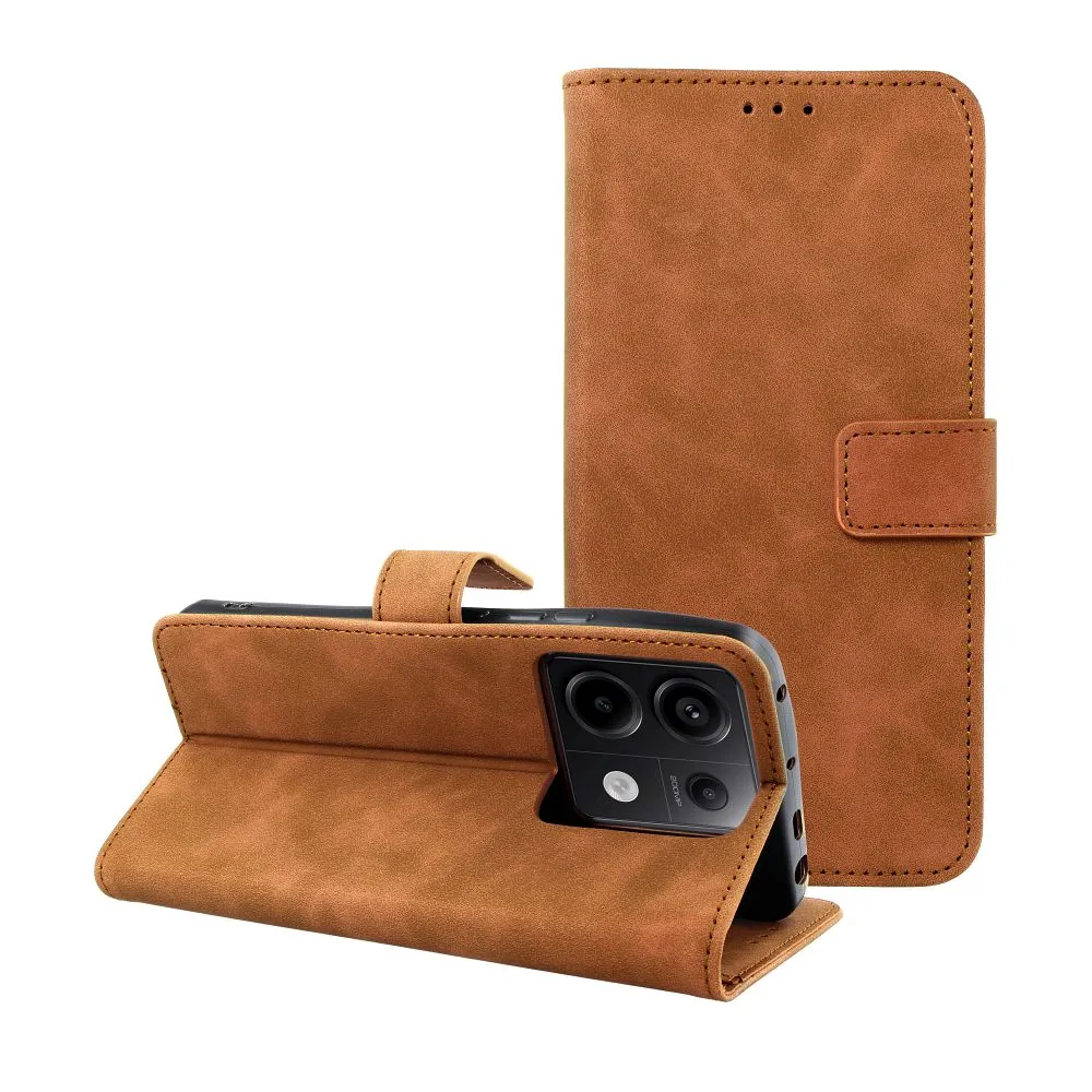 Flip case for Xiaomi Redmi NOTE 13 PRO 5G Tender Book brown